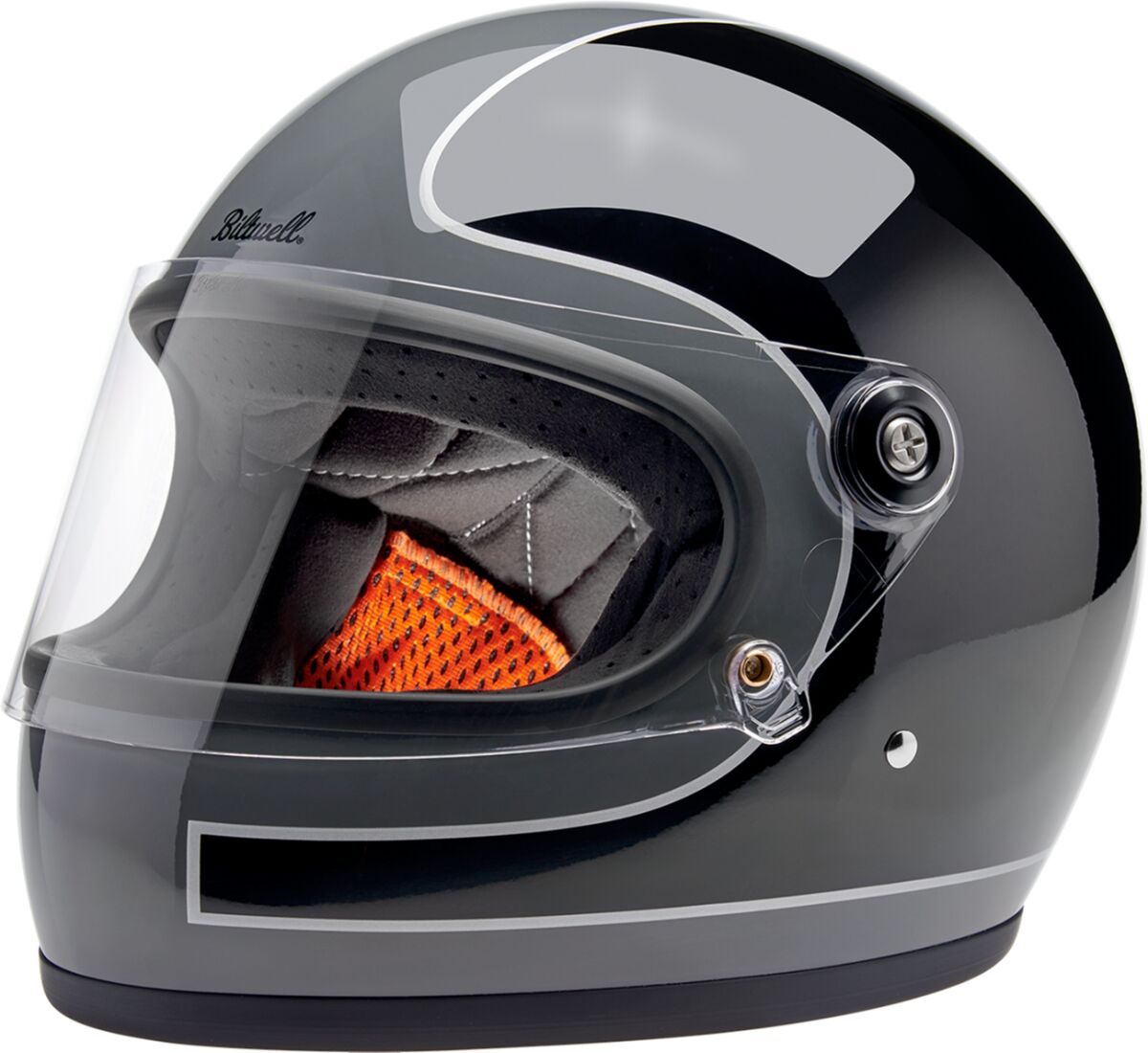 BILTWELL HELMET GRINGO S GLOSS STRM GYBK TRK SM 1003-562-502
