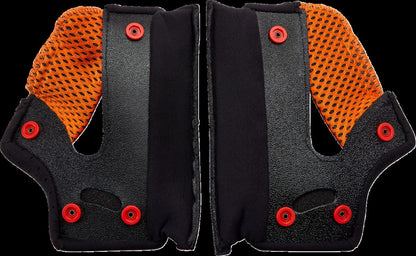 BILTWELL Gringo S/Gringo SV Cheek Pads - 22.06 - 29 mm 0024-021-5829
