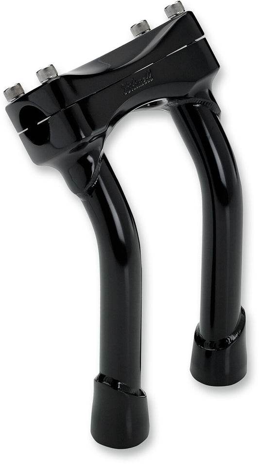 BILTWELL 20,5 CM Murdock Pullback Steel Riser Satin Black 6404-201-08