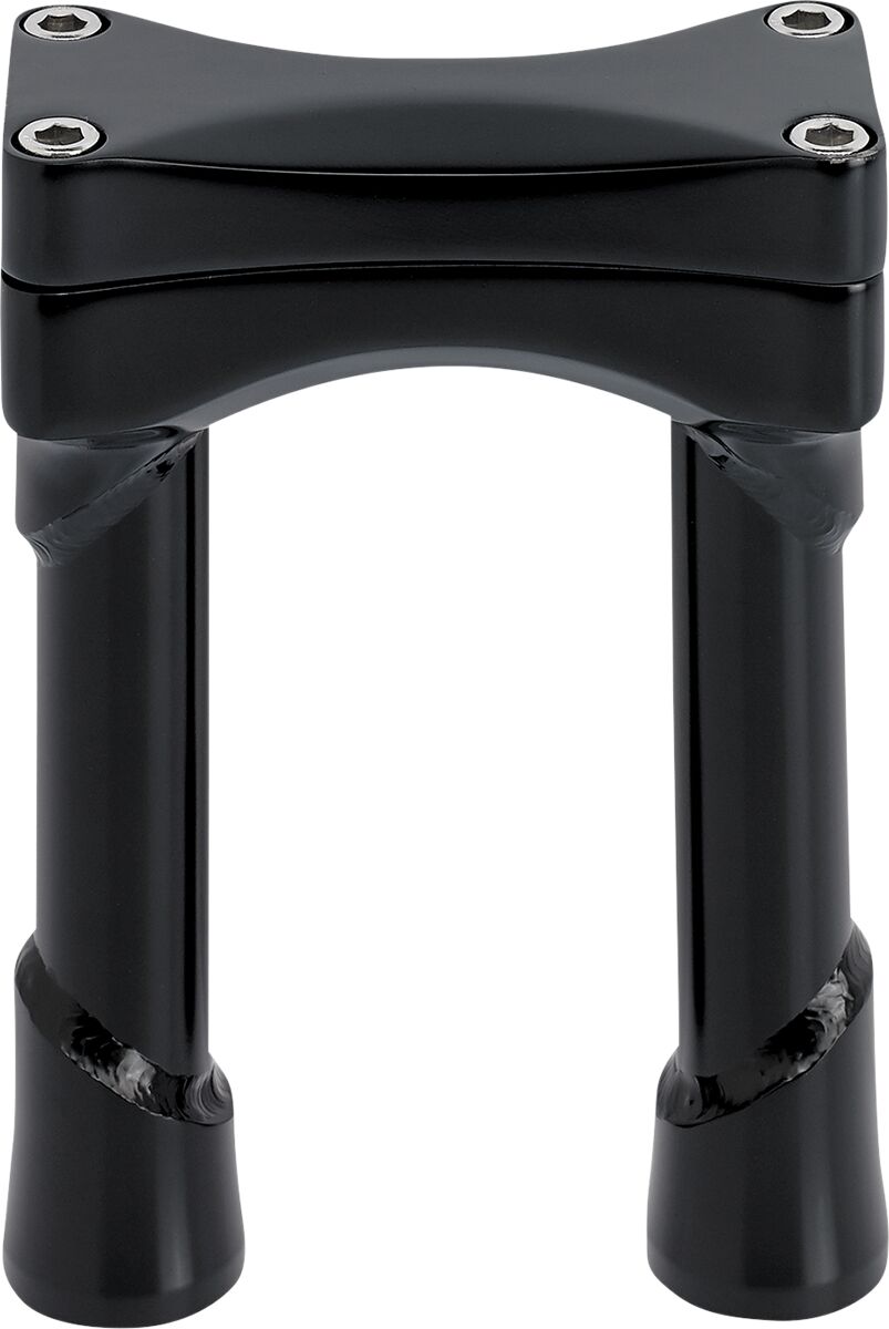 BILTWELL Black 6" Oversized Murdock Risers 6413-201-06