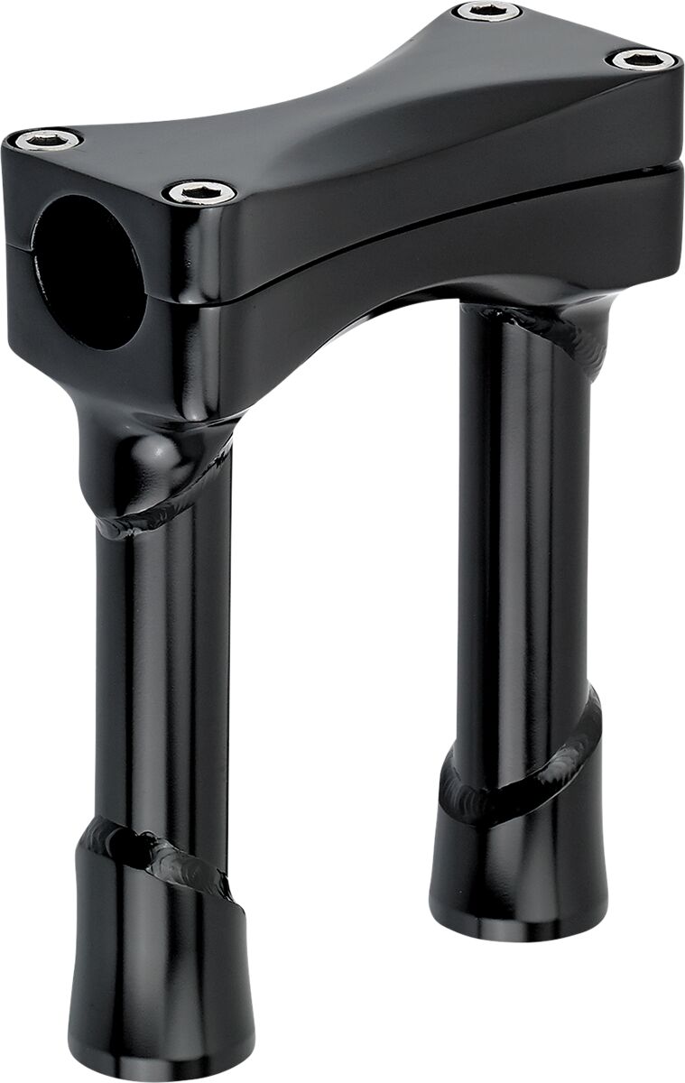 BILTWELL Black 6" Oversized Murdock Risers 6413-201-06