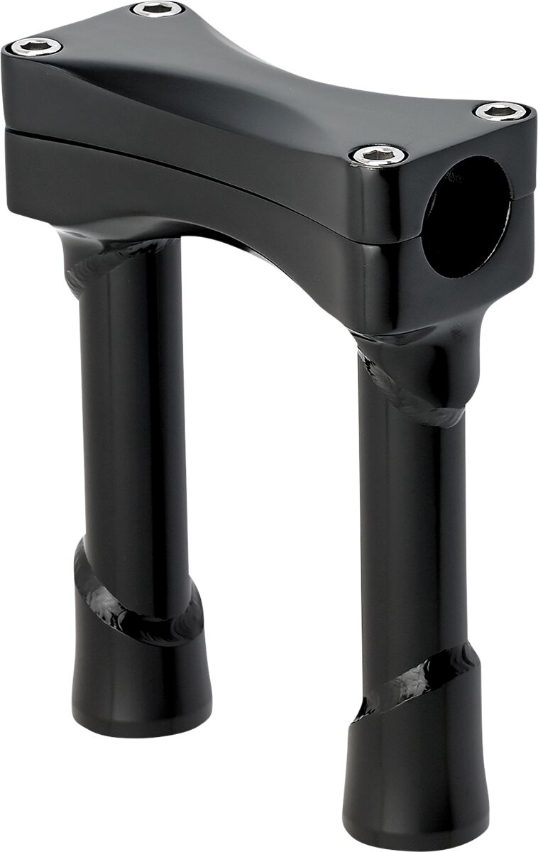 BILTWELL Black 6" Oversized Murdock Risers 6413-201-06