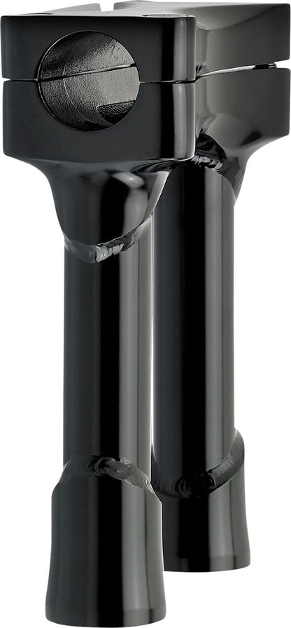 BILTWELL Black 6" Oversized Murdock Risers 6413-201-06