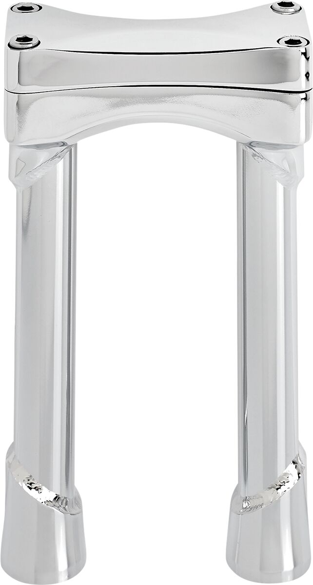 BILTWELL Chrome 8" Oversized Murdock Risers 6413-105-08