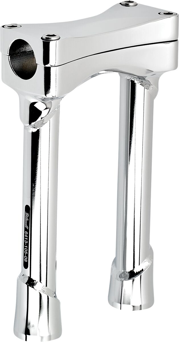 BILTWELL Chrome 8" Oversized Murdock Risers 6413-105-08
