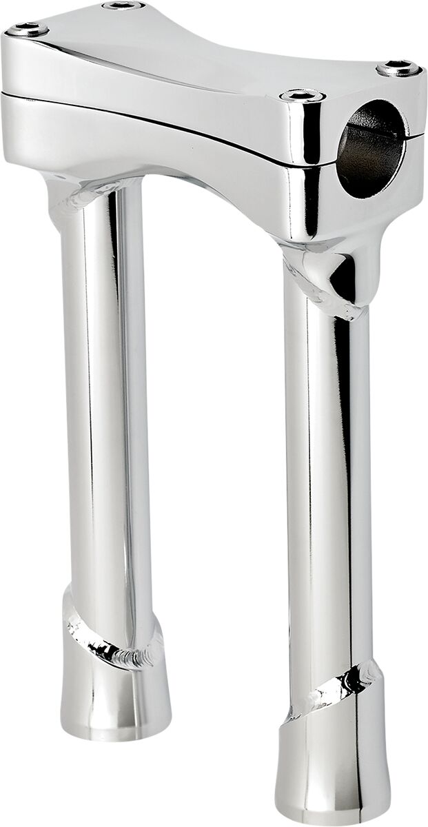 BILTWELL Chrome 8" Oversized Murdock Risers 6413-105-08