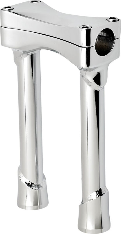 BILTWELL Chrome 8" Oversized Murdock Risers 6413-105-08
