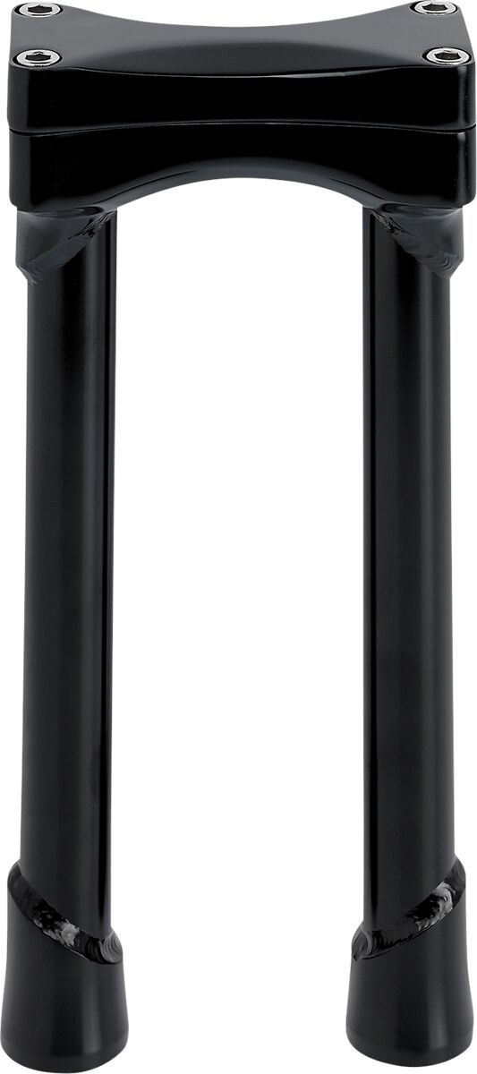 BILTWELL Black 10" Oversized Murdock Risers 6413-201-10