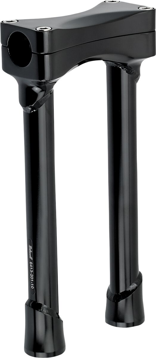 BILTWELL Black 10" Oversized Murdock Risers 6413-201-10