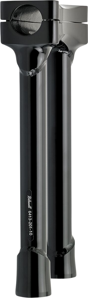 BILTWELL Black 10" Oversized Murdock Risers 6413-201-10