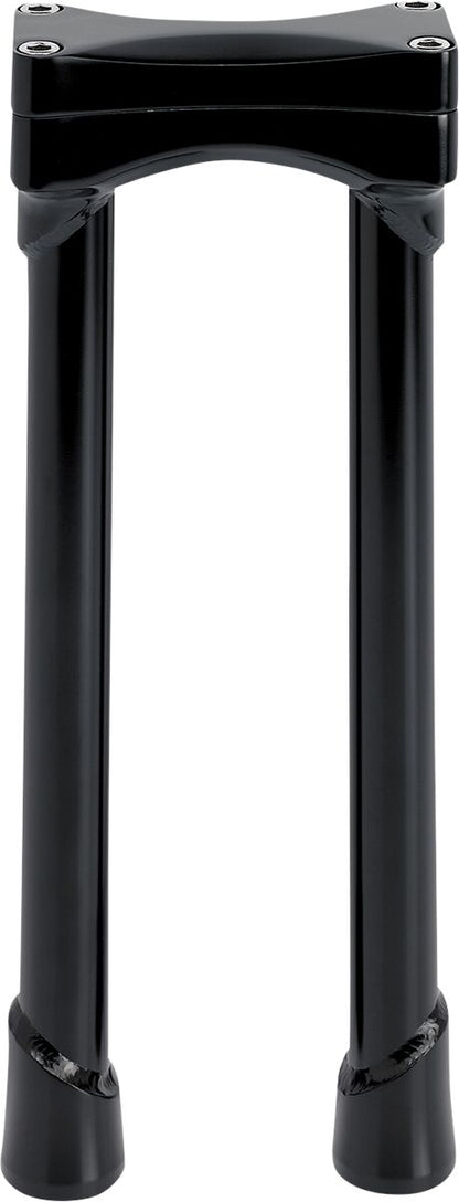 BILTWELL Black 12" Oversized Murdock Risers 6413-201-12