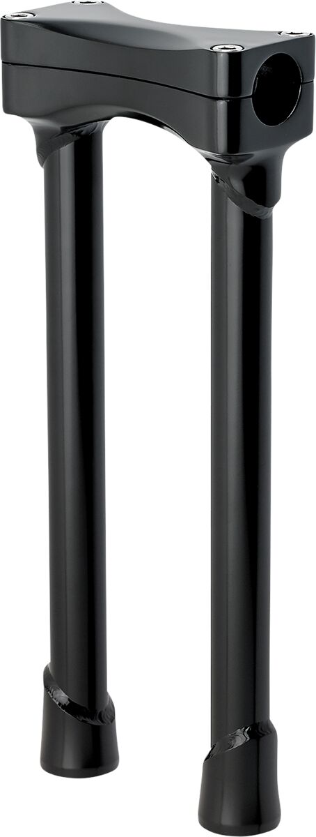 BILTWELL Black 12" Oversized Murdock Risers 6413-201-12