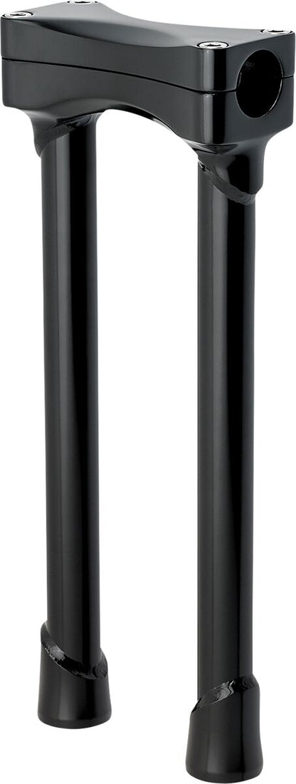 BILTWELL Black 12" Oversized Murdock Risers 6413-201-12