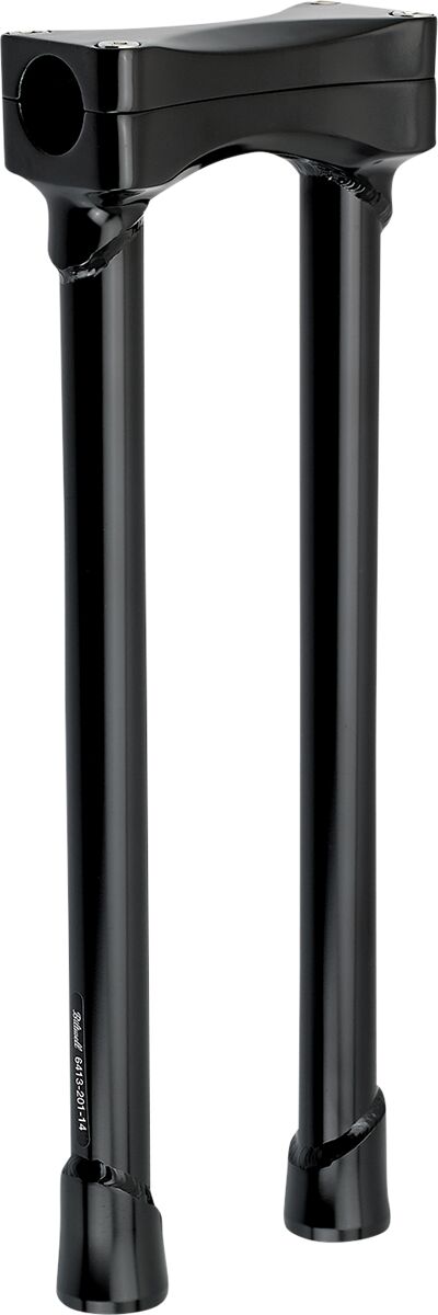 BILTWELL Black 14" Oversized Murdock Risers 6413-201-14