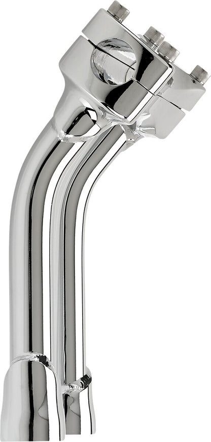 BILTWELL Chrome 8" Oversized Murdock Pullback Risers 6414-105-08