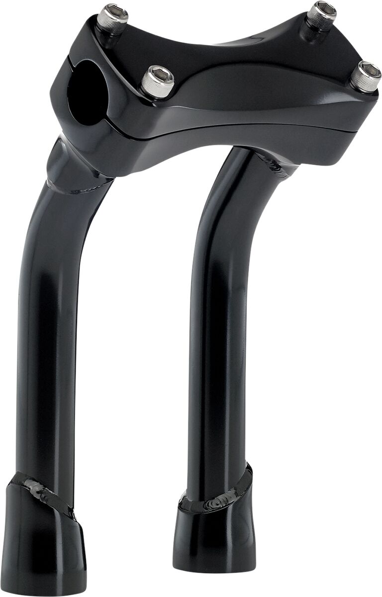 BILTWELL Black 8" Oversized Murdock Pullback Risers 6414-201-08
