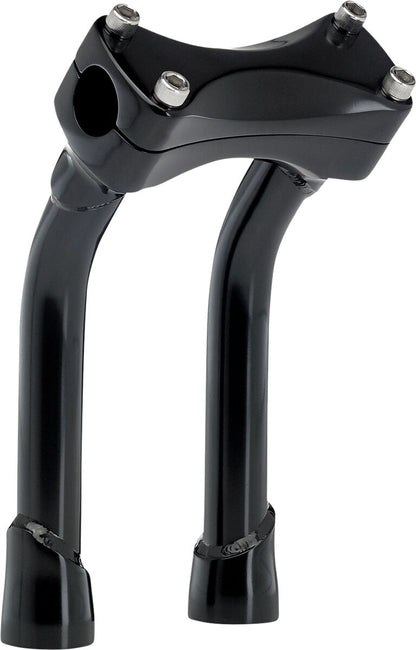 BILTWELL Black 8" Oversized Murdock Pullback Risers 6414-201-08