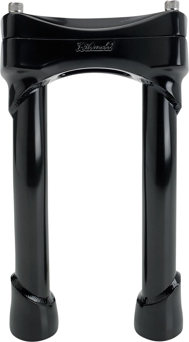 BILTWELL Black 8" Oversized Murdock Pullback Risers 6414-201-08