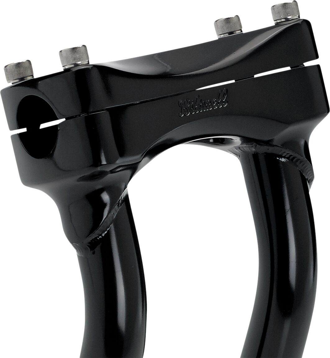 BILTWELL Black 8" Oversized Murdock Pullback Risers 6414-201-08