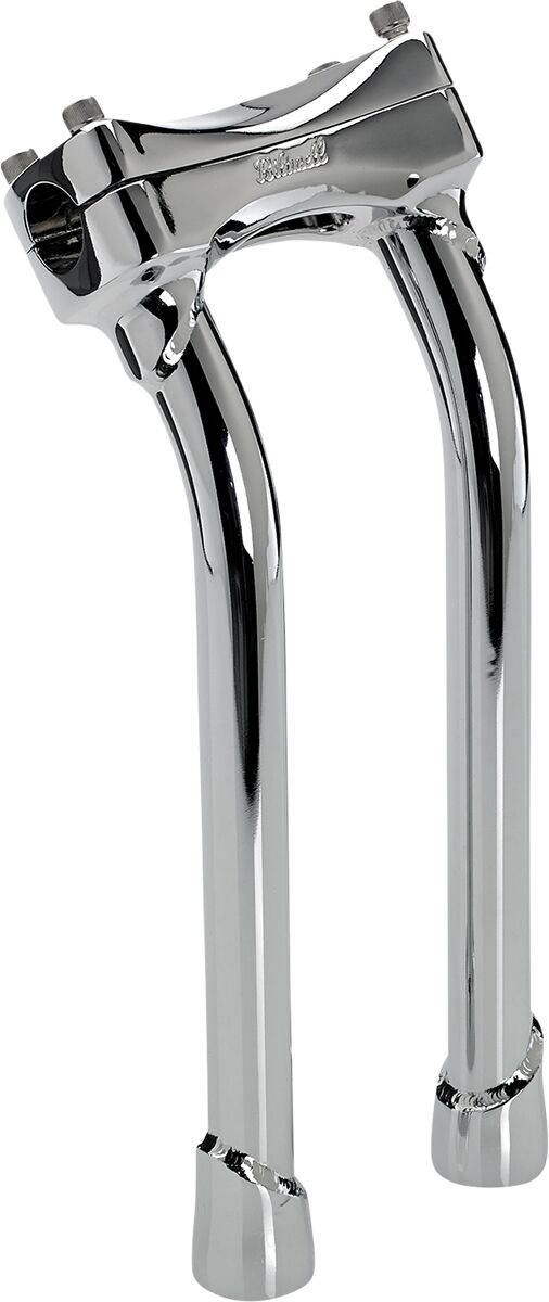 BILTWELL Chrome 12" Oversized Murdock Pullback Risers 6414-105-12