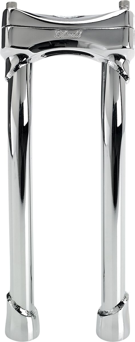 BILTWELL Chrome 12" Oversized Murdock Pullback Risers 6414-105-12