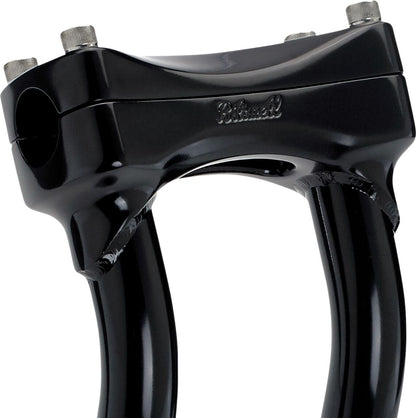 BILTWELL Black 12" Oversized Murdock Pullback Risers 6414-201-12