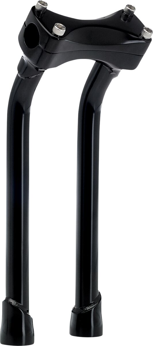 BILTWELL Black 12" Oversized Murdock Pullback Risers 6414-201-12