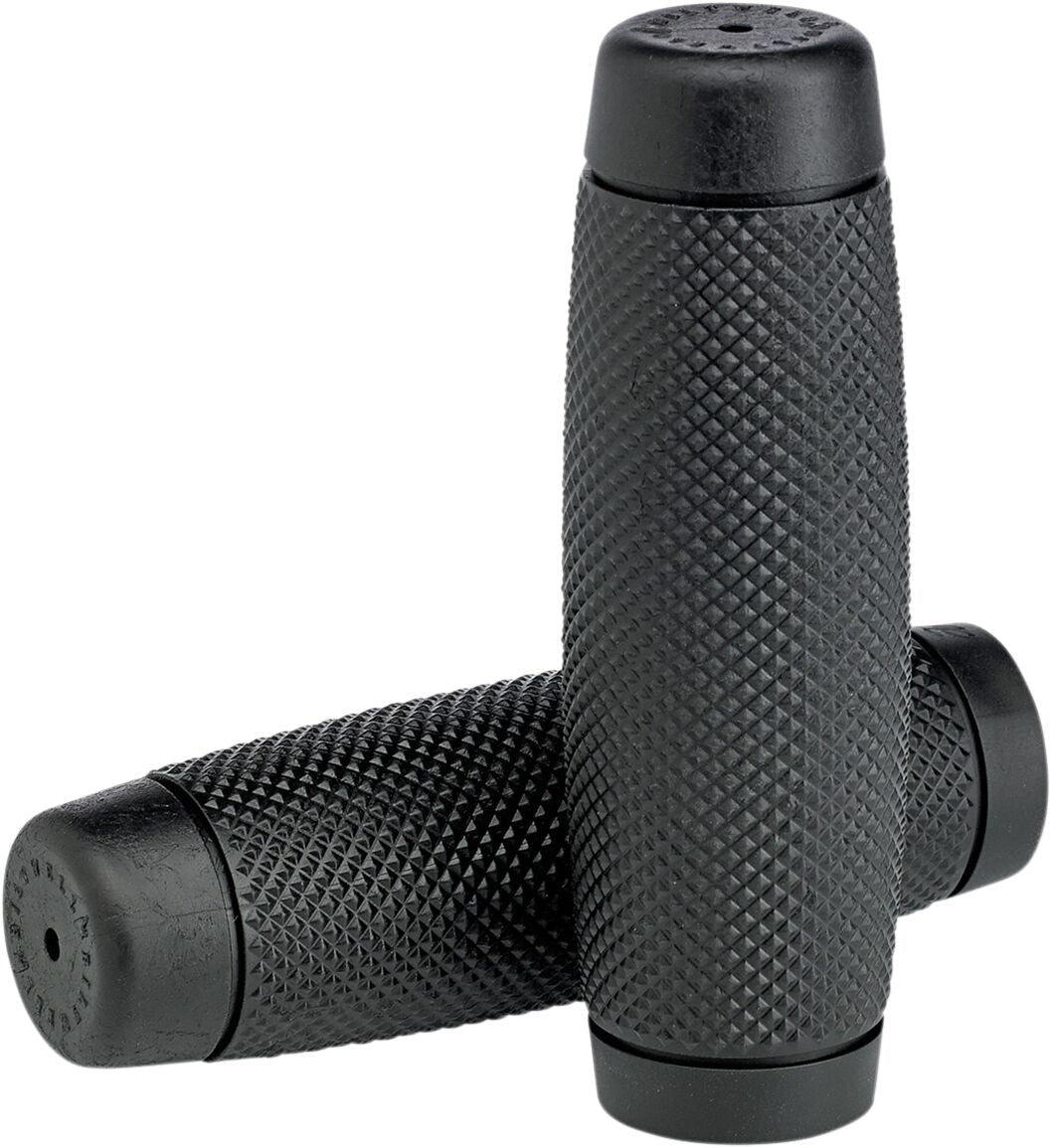 BILTWELL RECOIL 1" GRIPS KRATON RUBBER BLACK 6703-0101