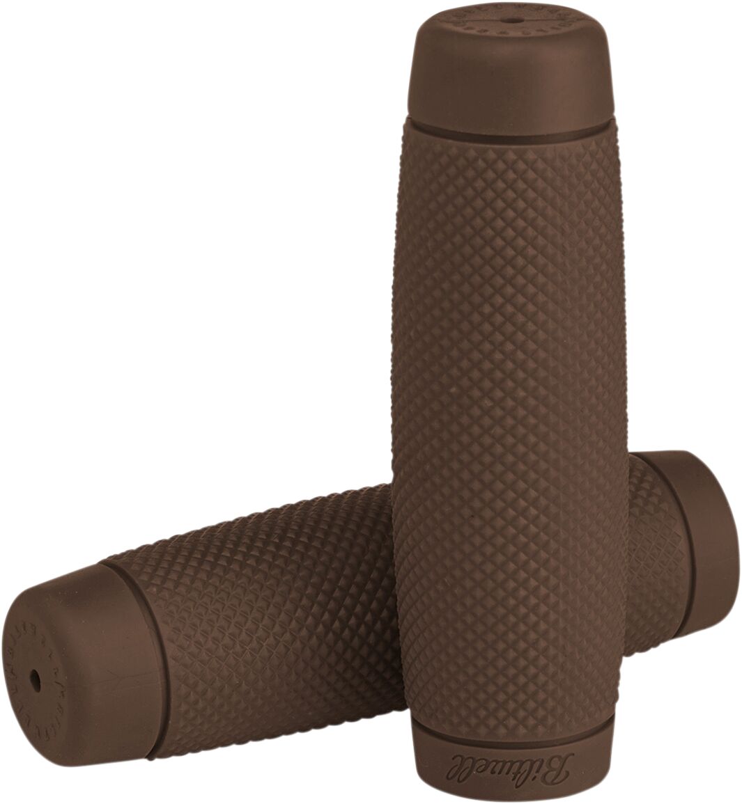 BILTWELL RECOIL 1" GRIPS KRATON RUBBER CHOCOLATE 6703-0401