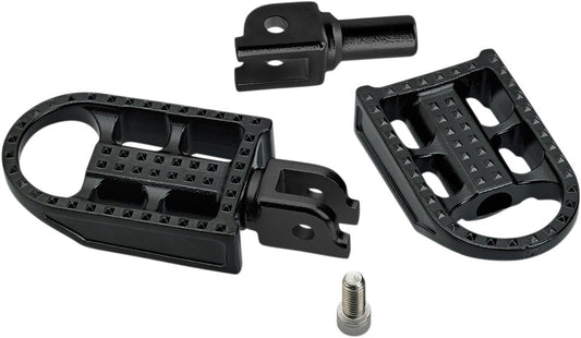 BILTWELL Footpeg MUSH 18-19ST BLK 7002-201-03