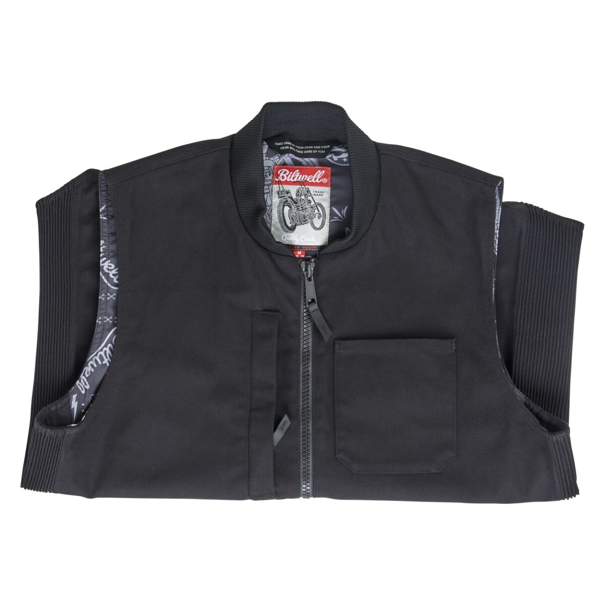 BILTWELL VEST 4 SPEED BLACK XS 8150-119-001