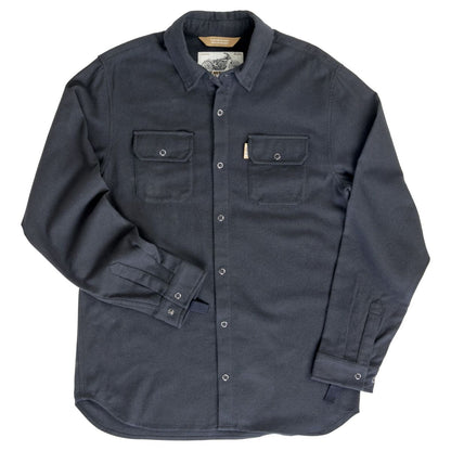 BILTWELL SHIRT FLANNEL HI TEST BLACK SM 8128-124-002