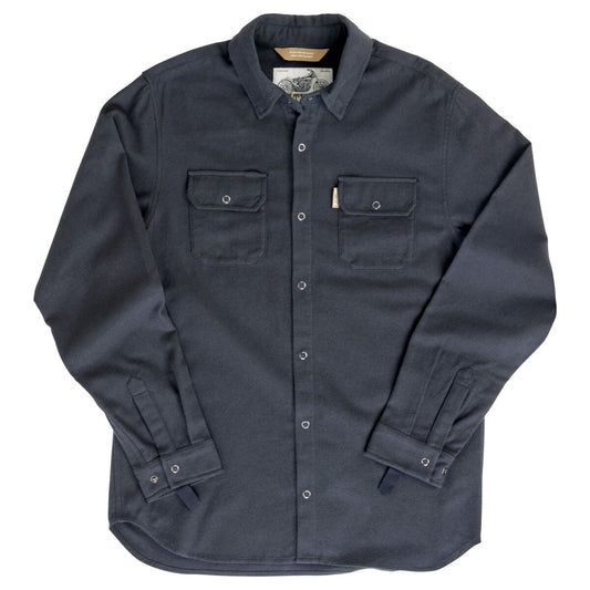 BILTWELL Shirt Flannel HI TEST Black MD 8128-124-003