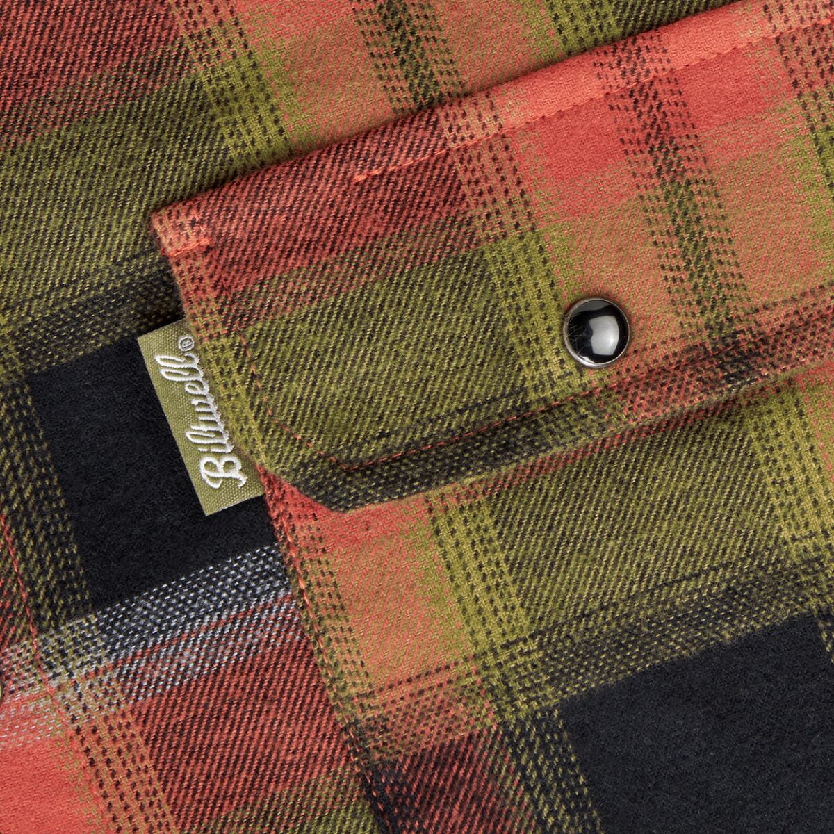 BILTWELL SHIRT FLANNEL HI TEST RUST XS 8128-125-001