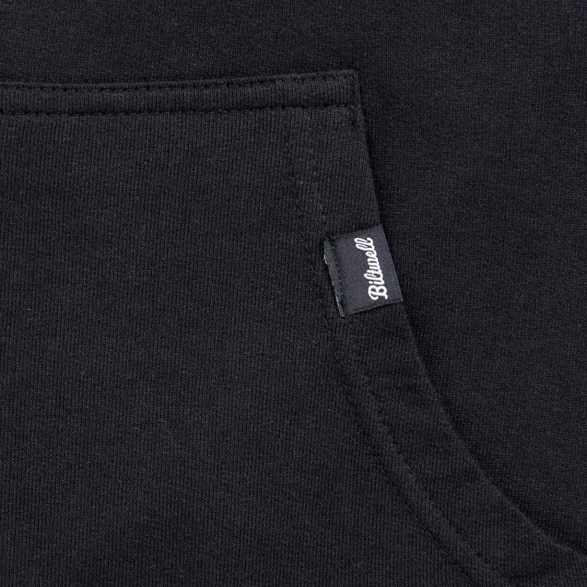 BILTWELL HOODIE BOLTS ZIP BLACK SM 8123-023-002