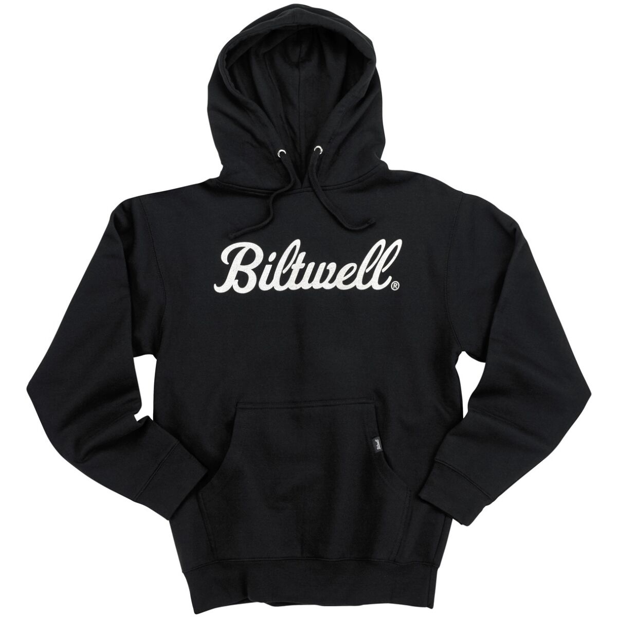 BILTWELL HOODIE SCRIPT PULLOVER BK 2X 8124-027-006