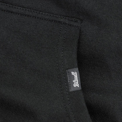 BILTWELL HOODIE SCRIPT PULLOVER BK 2X 8124-027-006