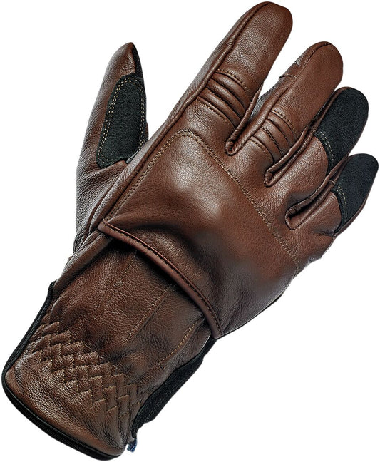 BILTWELL Glove Belden Chocolate XS 1505-0201-301