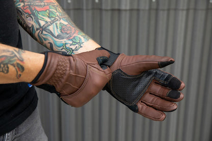 BILTWELL GLOVE BELDEN CHOCOLATE XS 1505-0201-301