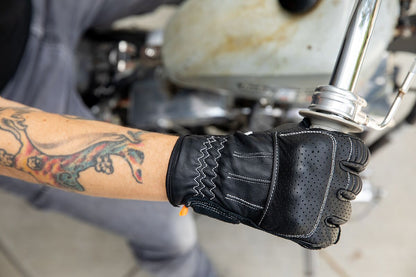 BILTWELL GLOVE BORREGO BK/CMT XS 1506-0104-301