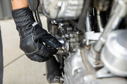 BILTWELL GLOVE BORREGO BK/CMT XS 1506-0104-301