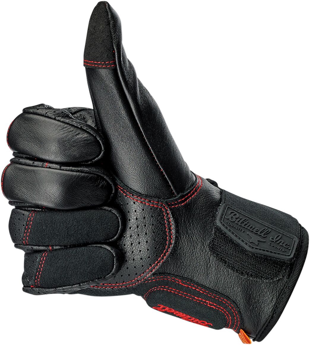 BILTWELL GLOVE BORREGO REDLINE XS 1506-0108-301
