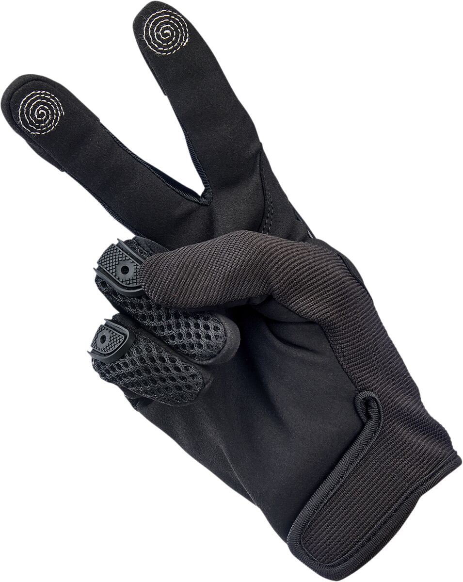 BILTWELL GLOVES ANZA BLK MD 1507-0101-003