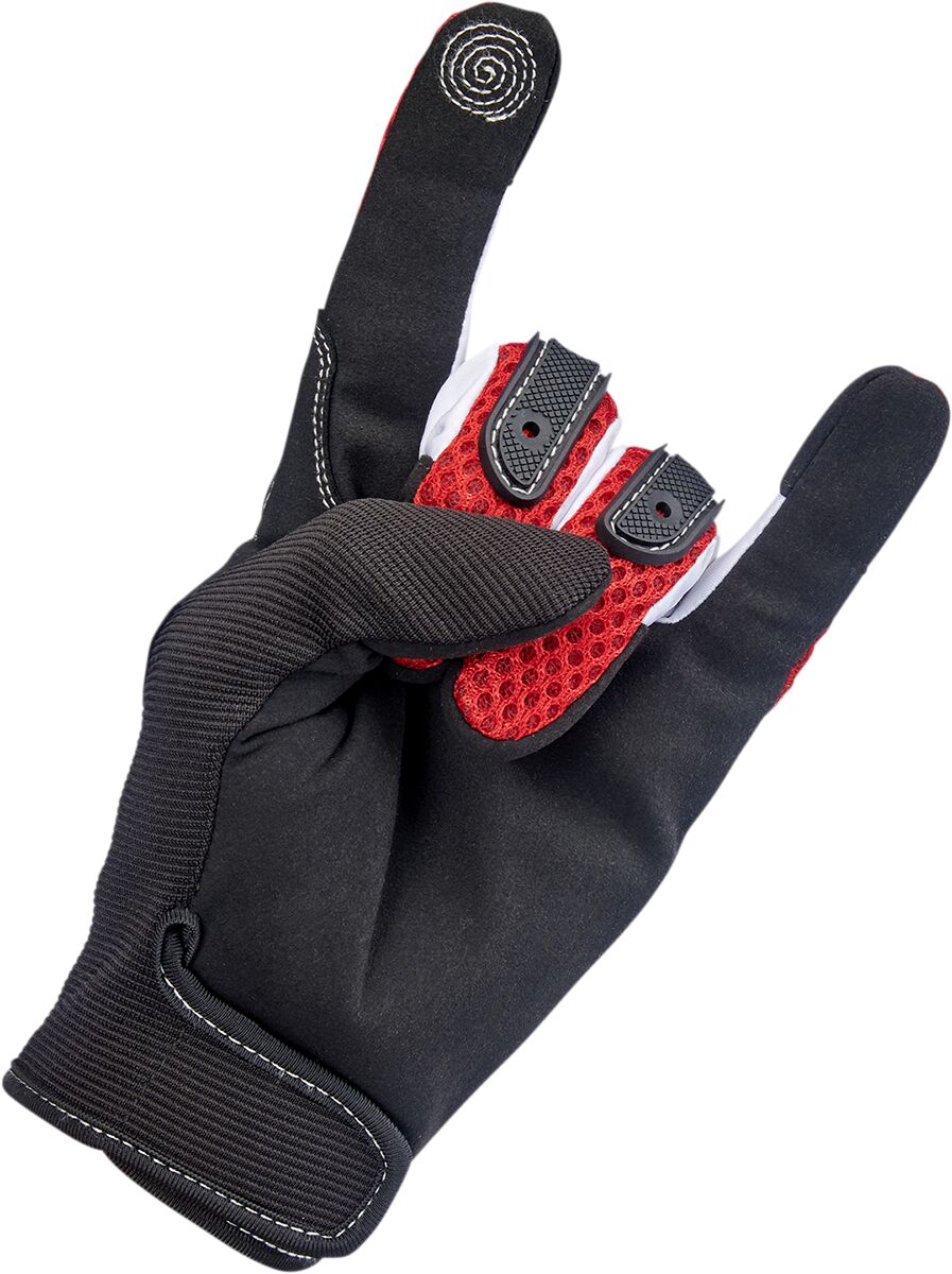 BILTWELL GLOVES ANZA RED/BLK XXL 1507-0801-006