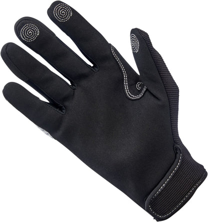 BILTWELL GLOVES ANZA WHT/BLK XS 1507-0401-001