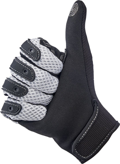 BILTWELL GLOVES ANZA WHT/BLK XXL 1507-0401-006
