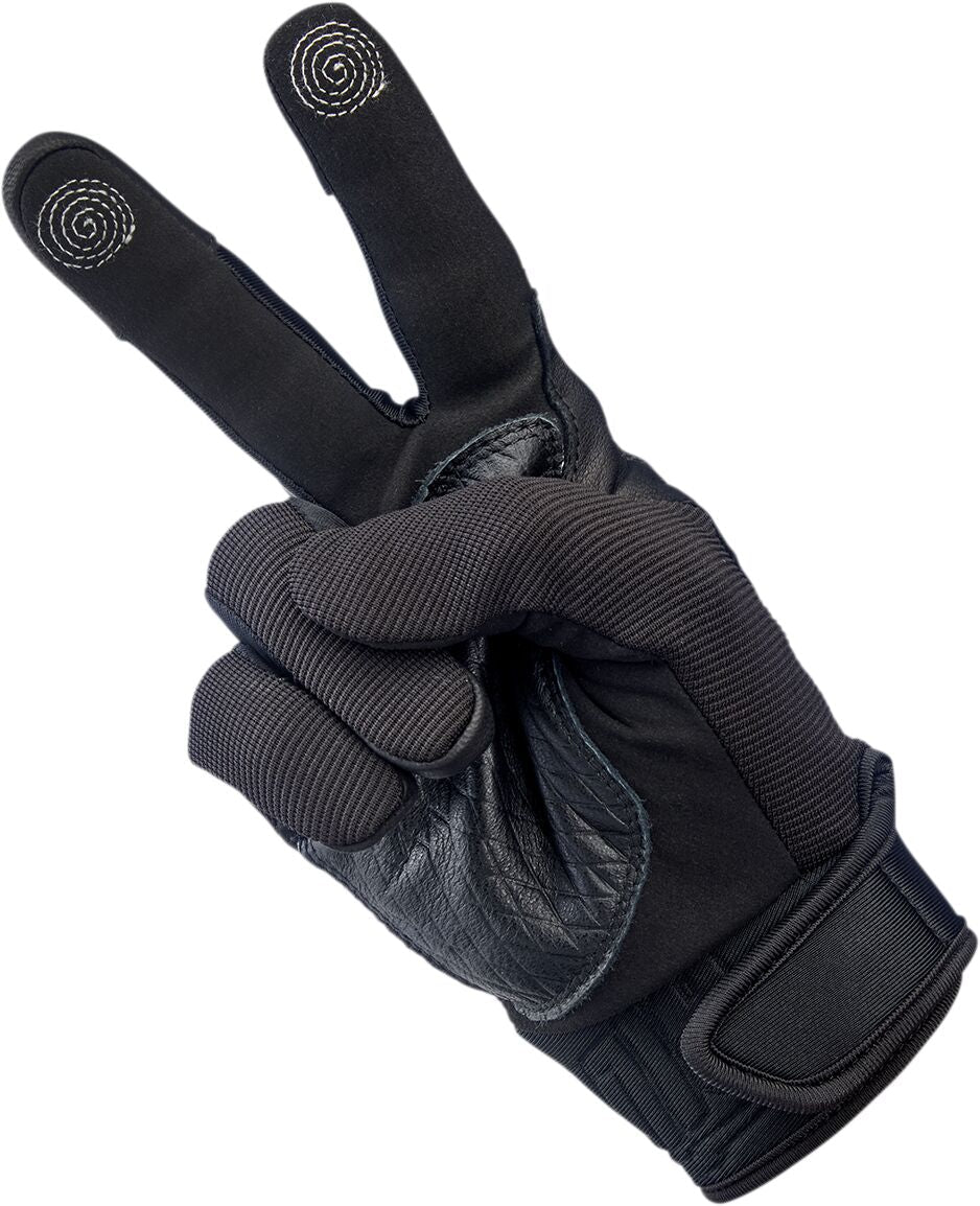 BILTWELL GLOVES BAJA BLK MD 1508-0101-303
