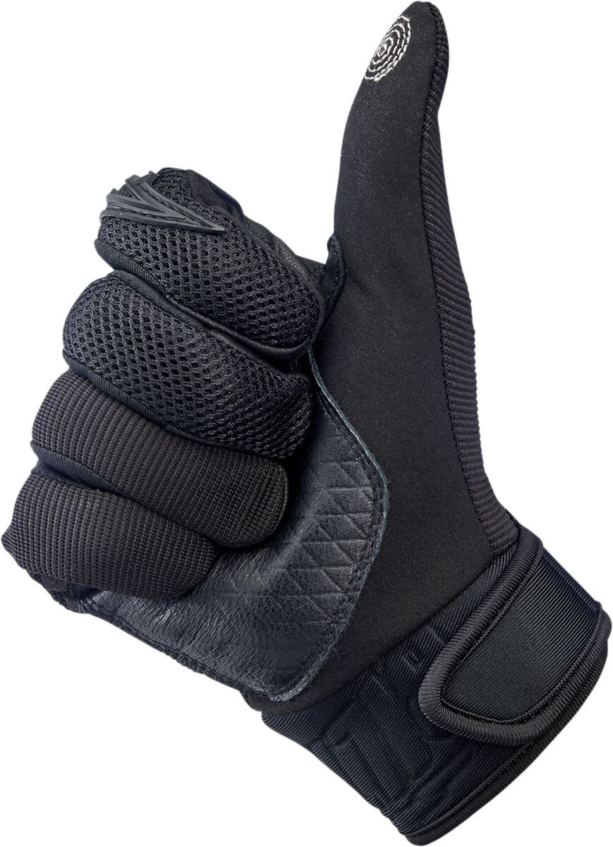 BILTWELL GLOVES BAJA BLK LG 1508-0101-304