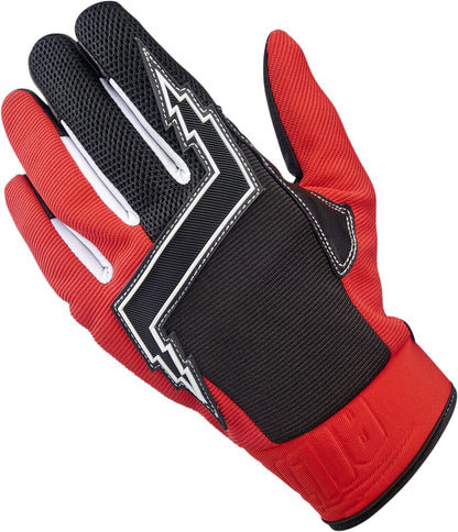 BILTWELL GLOVES BAJA RED/BLK SM 1508-0801-302