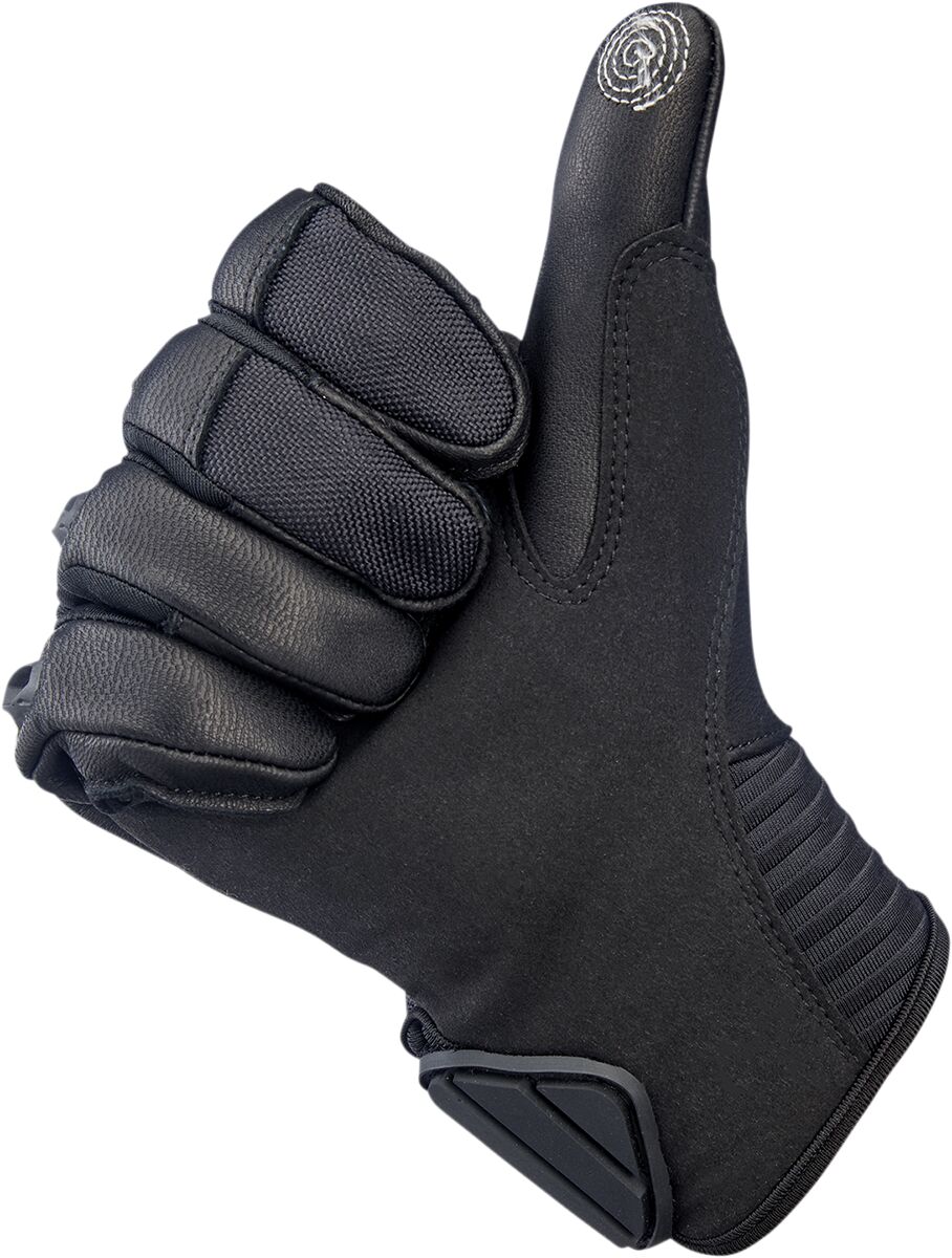 BILTWELL GLOVES BRDGPRT BLK XS 1509-0101-301
